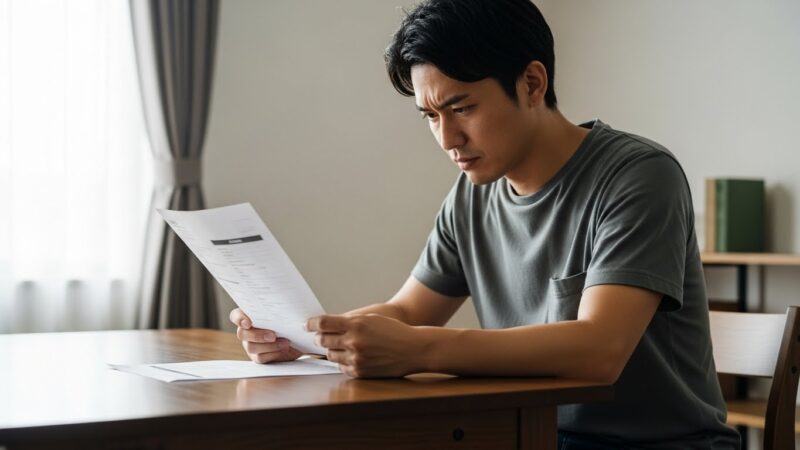 スキルがないと感じて転職に悩む30代日本人男性